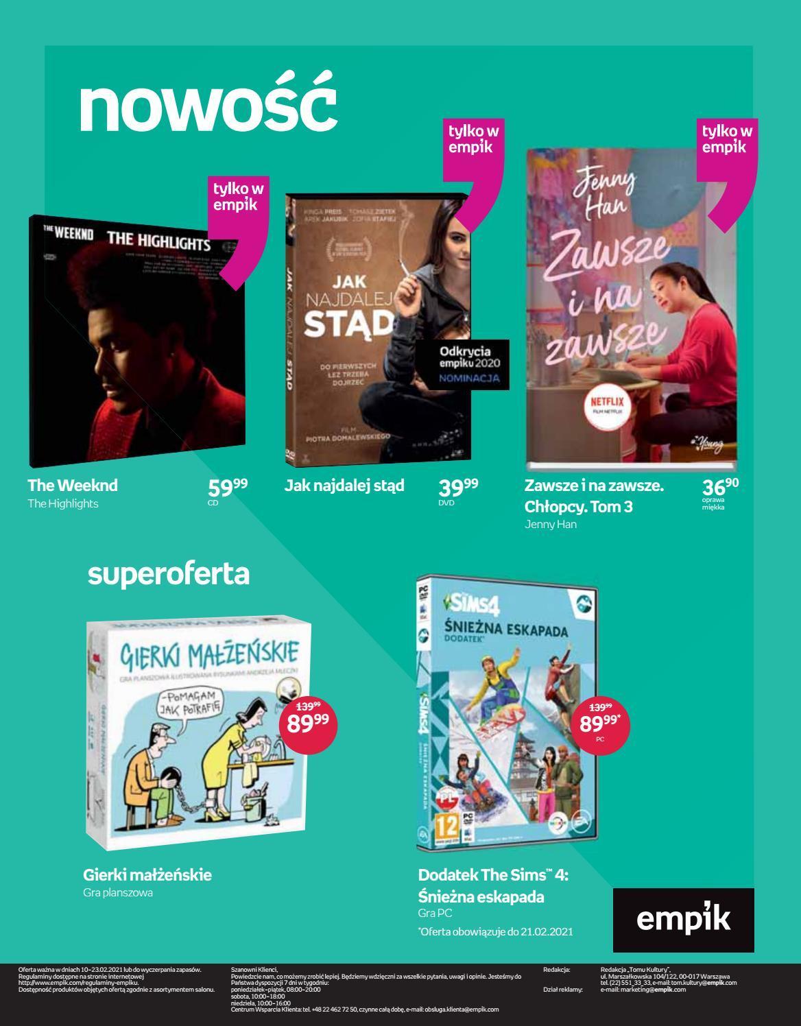 Gazetka promocyjna empik str. 72