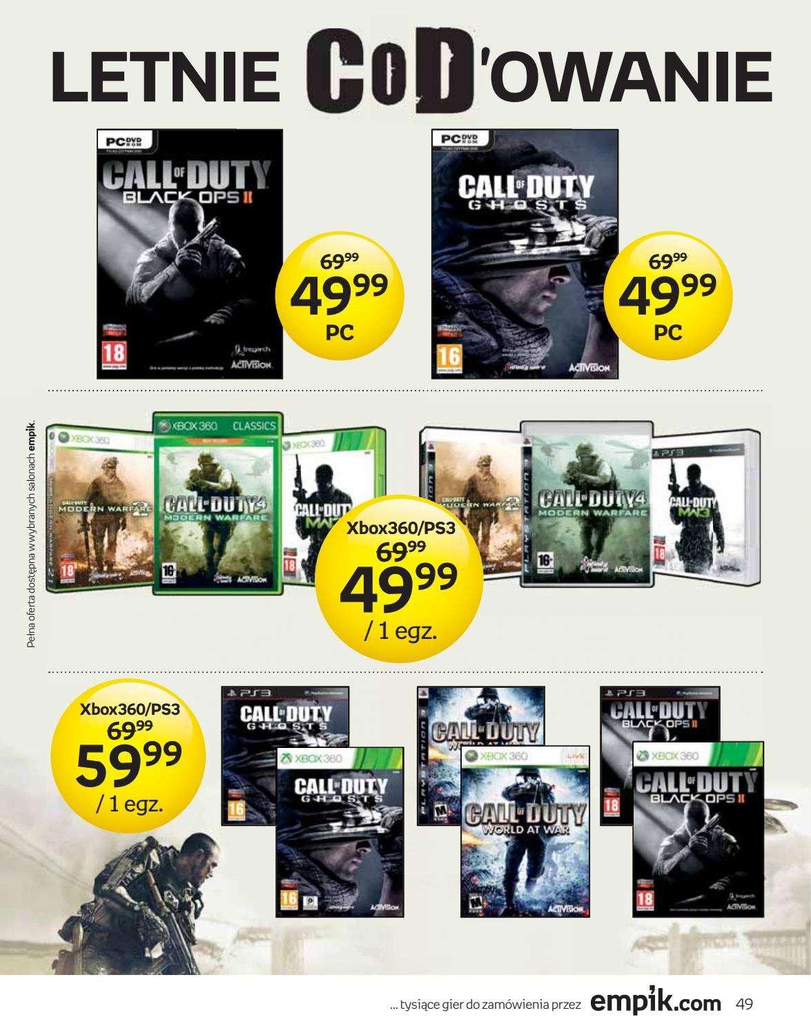 Gazetka promocyjna empik str. 49