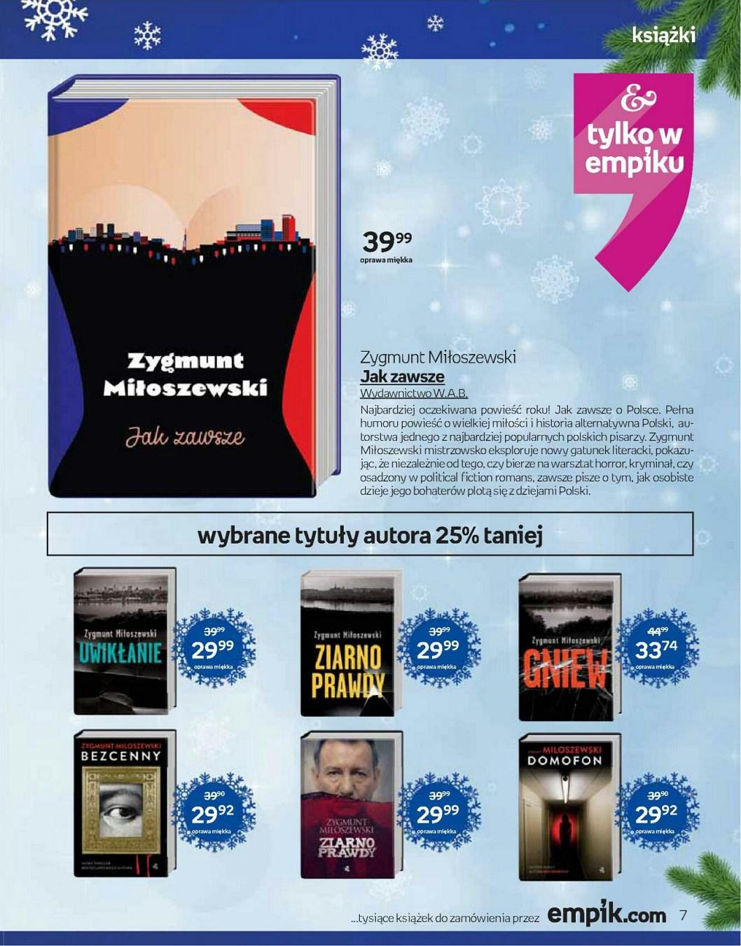 Gazetka promocyjna empik str. 7
