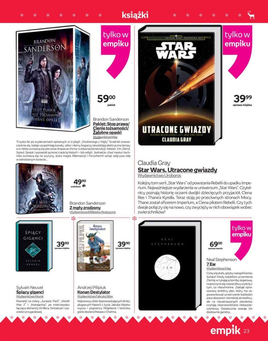 Gazetka promocyjna empik str. 23