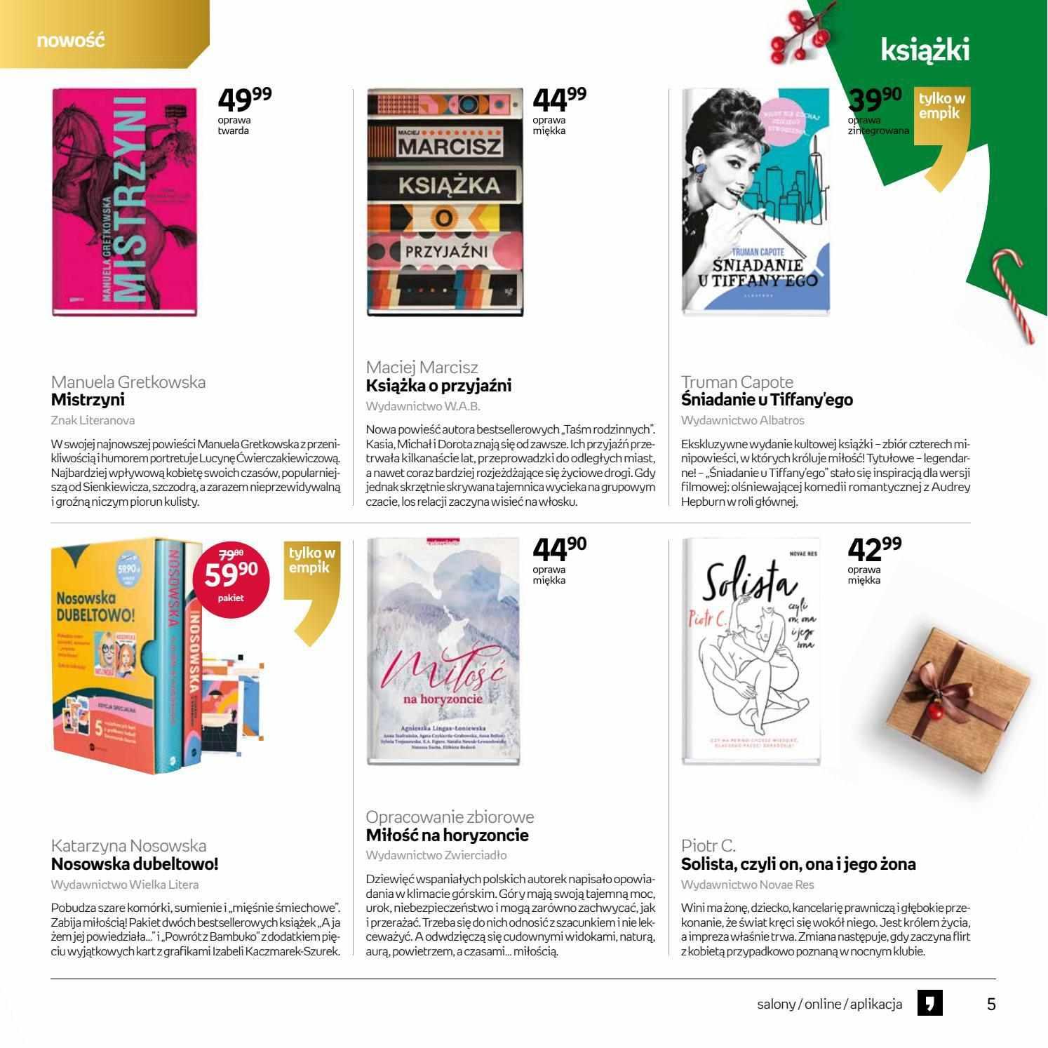 Gazetka promocyjna empik str. 5