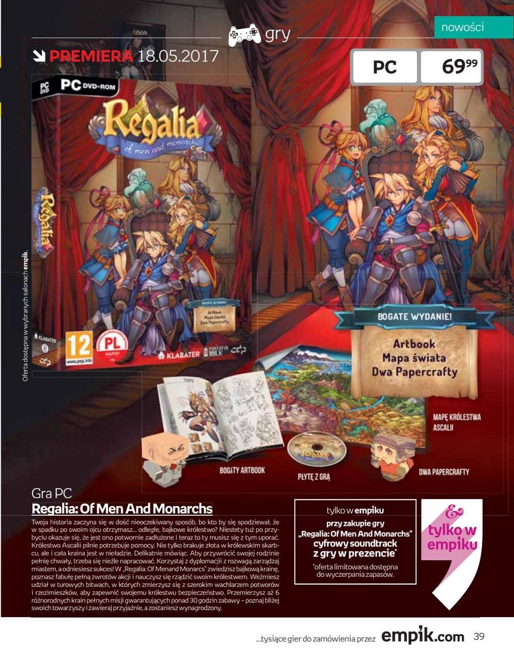 Gazetka promocyjna empik str. 39