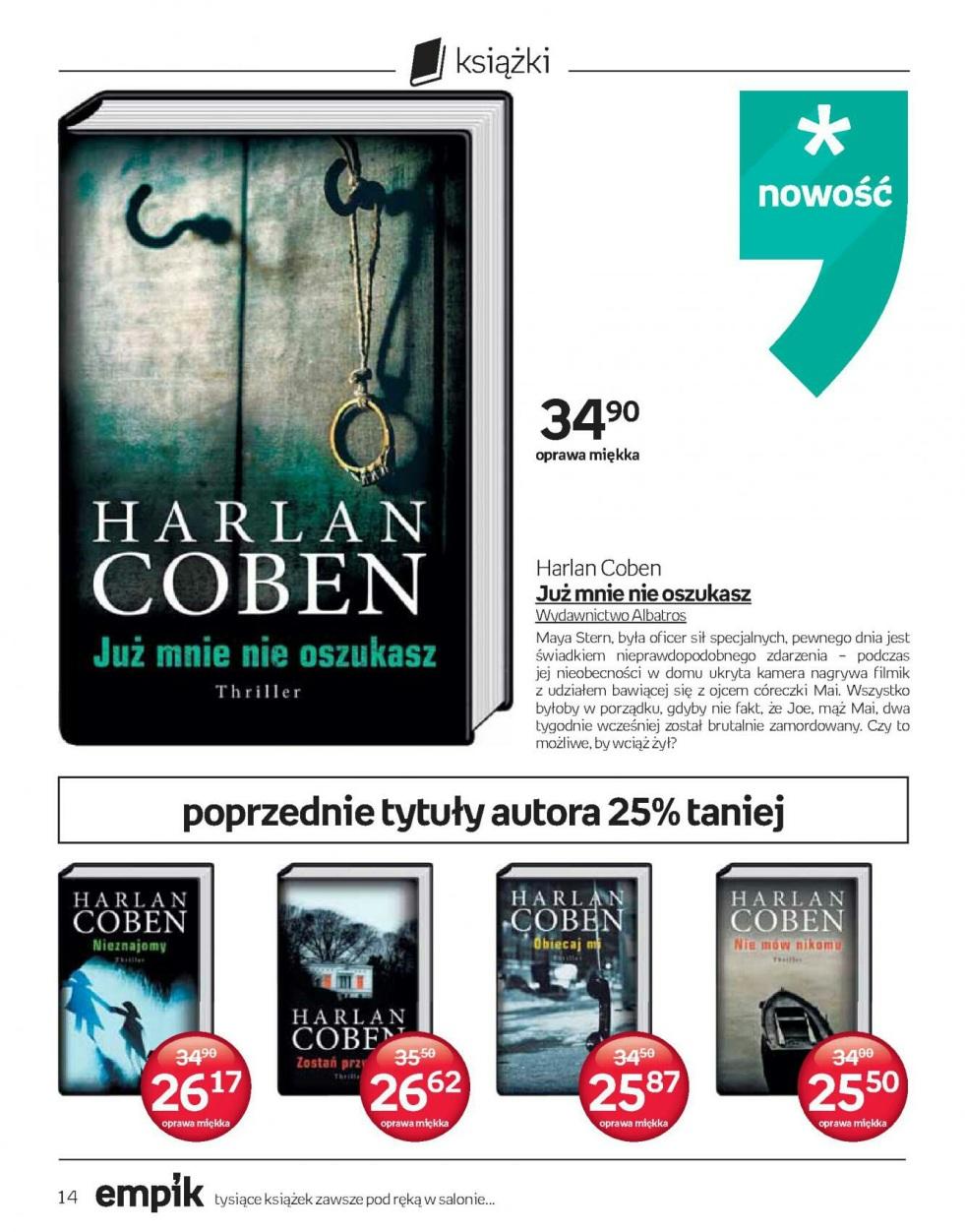 Gazetka promocyjna empik str. 14