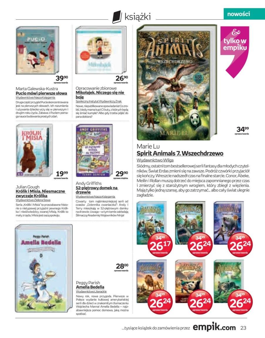 Gazetka promocyjna empik str. 23