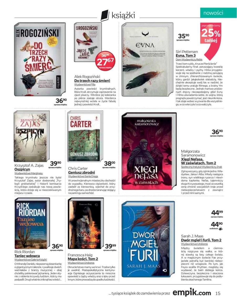 Gazetka promocyjna empik str. 15