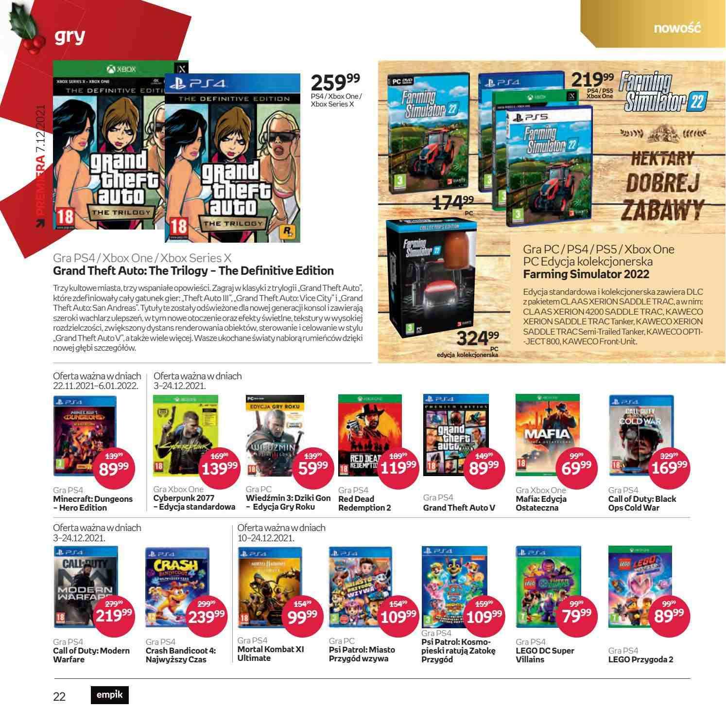 Gazetka promocyjna empik str. 22