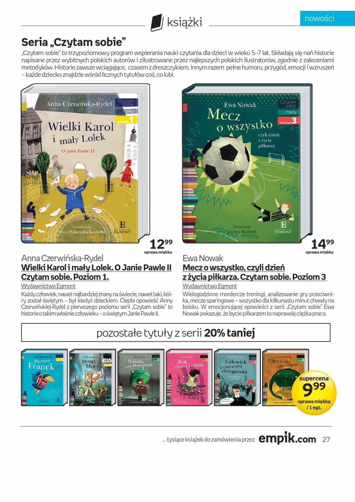 Gazetka promocyjna empik str. 27