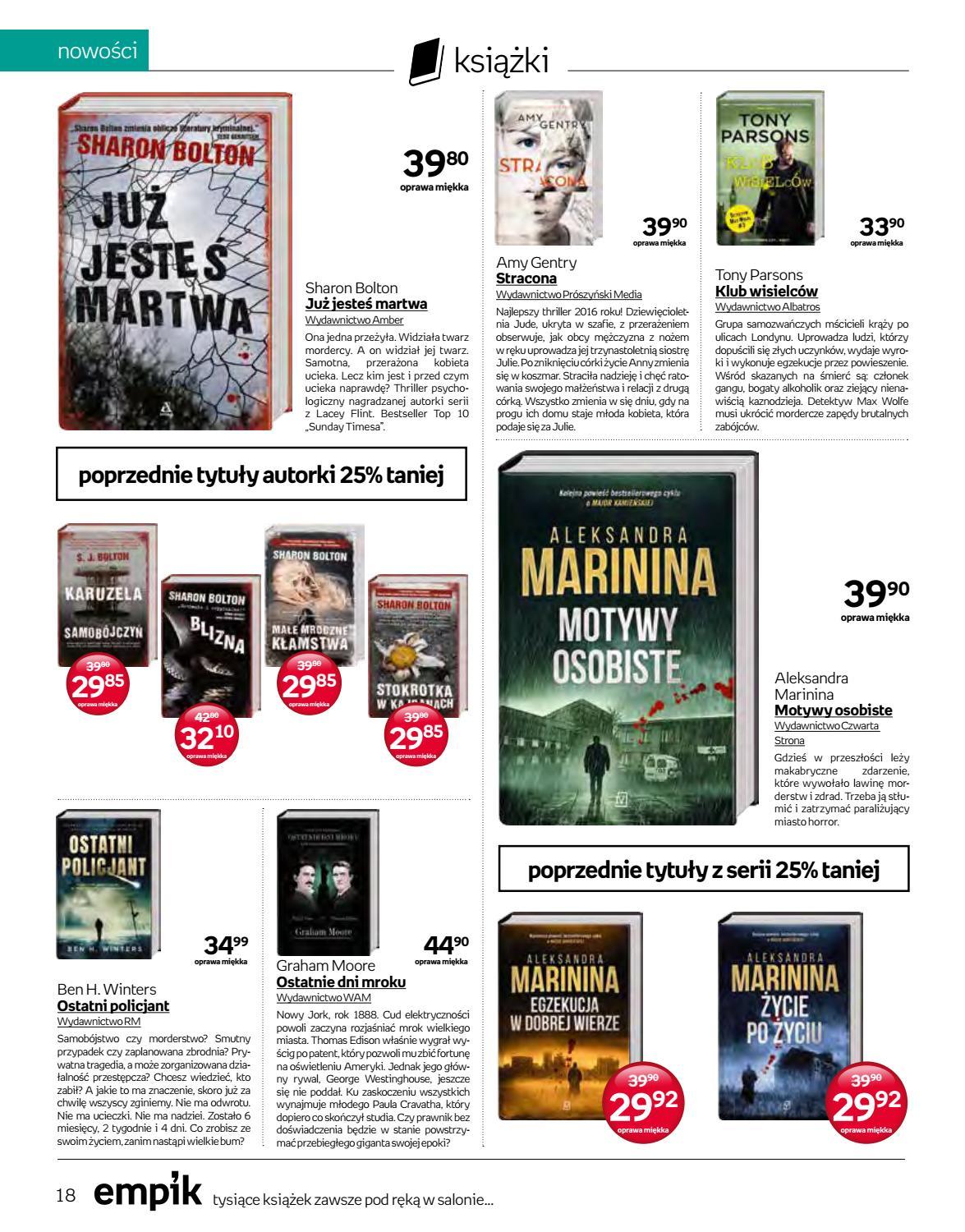 Gazetka promocyjna empik str. 18