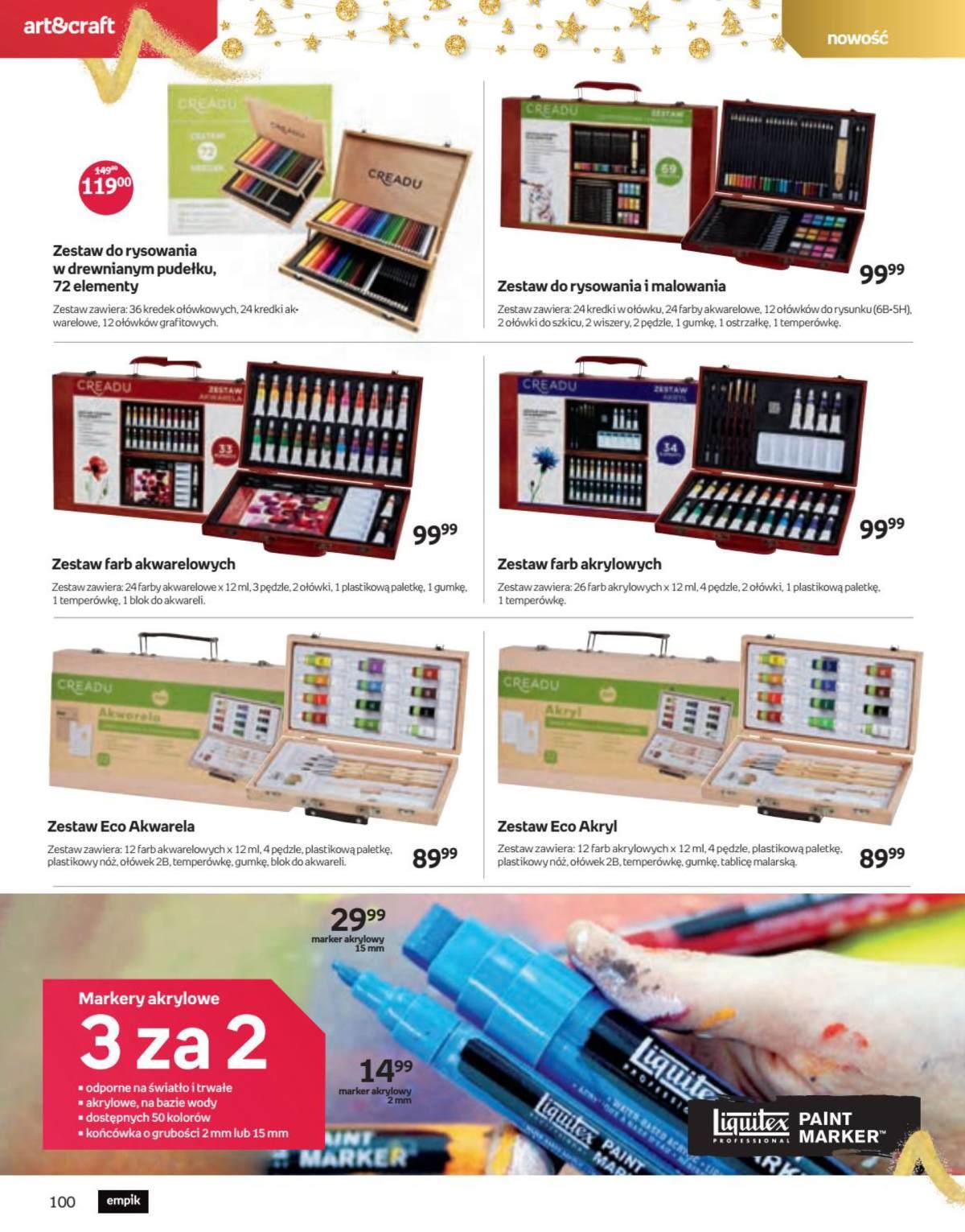 Gazetka promocyjna empik str. 100