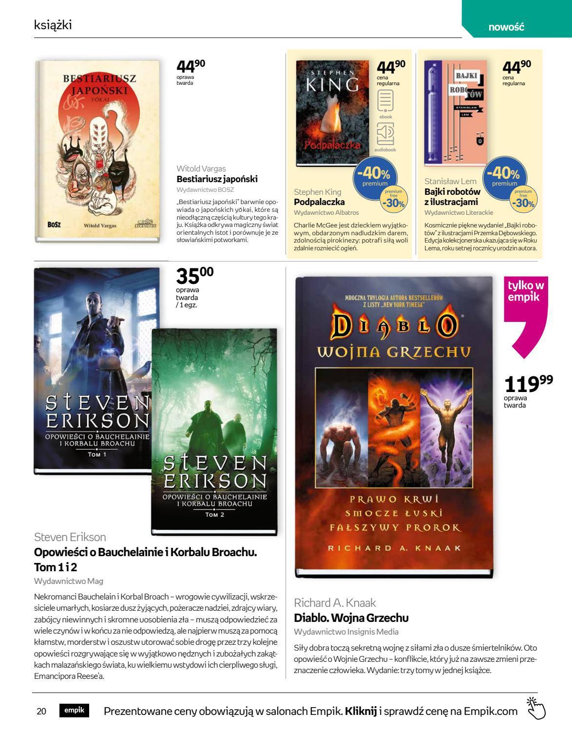Gazetka promocyjna empik str. 20