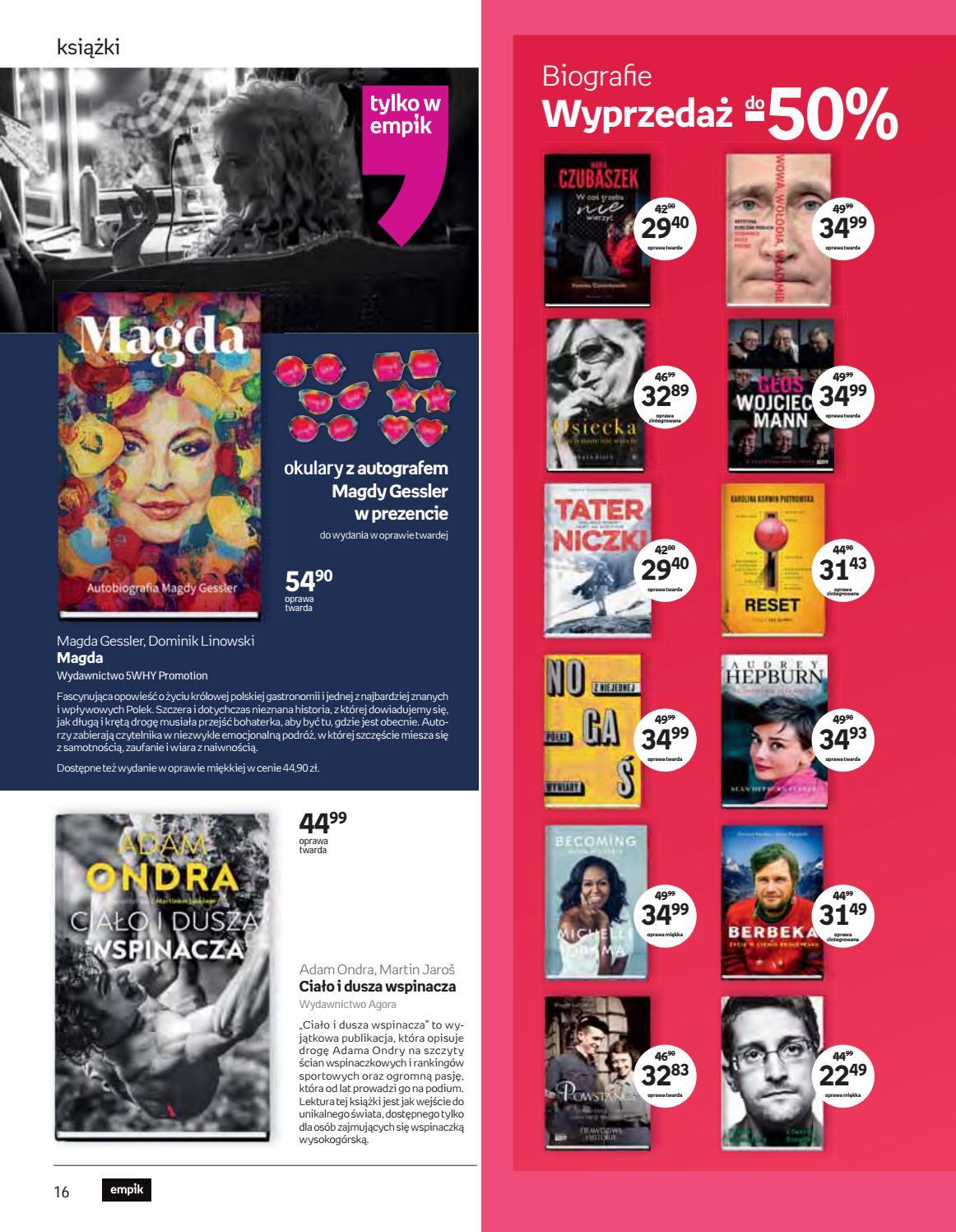 Gazetka promocyjna empik str. 16