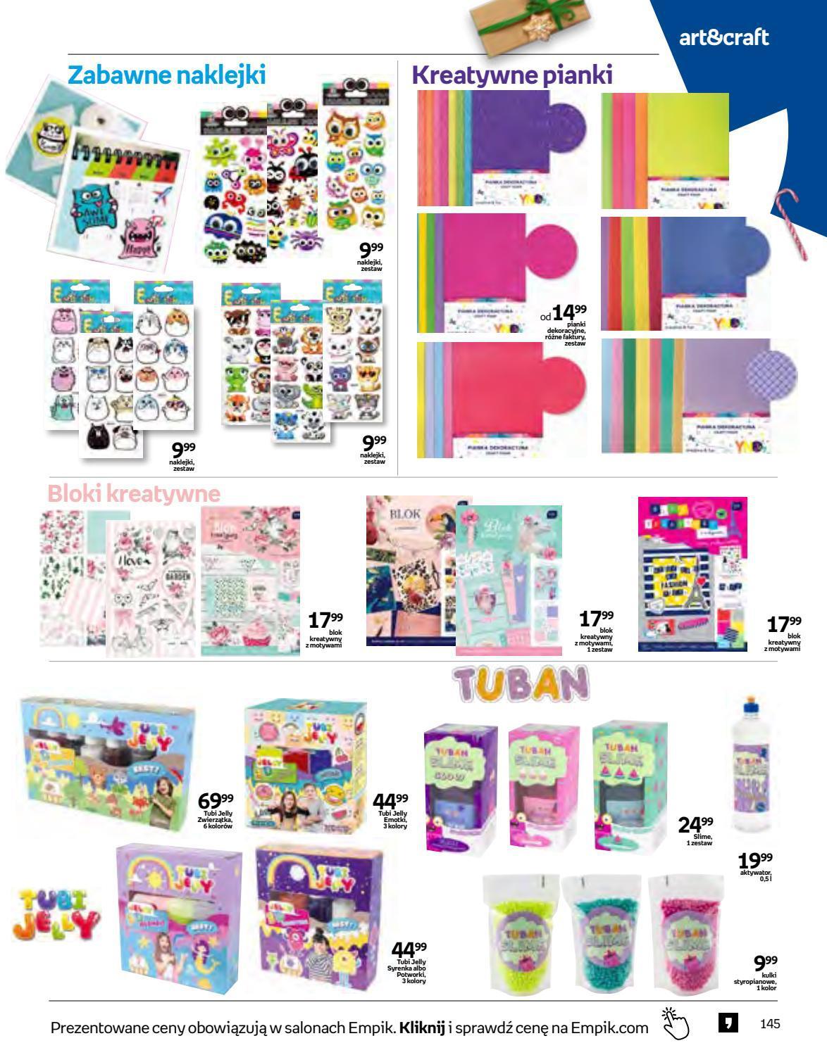Gazetka promocyjna empik str. 145