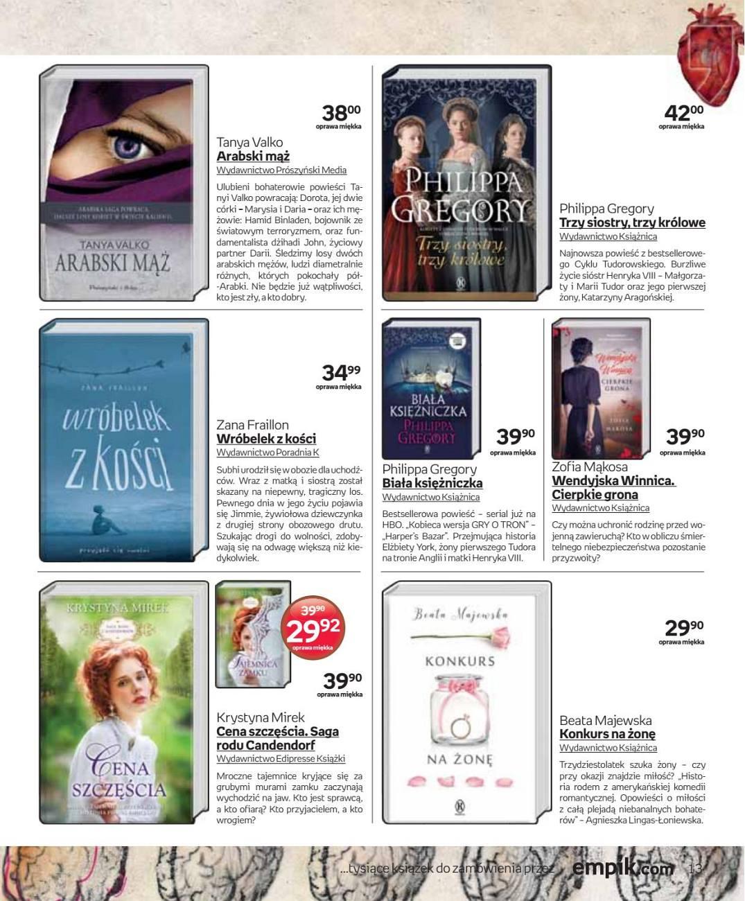 Gazetka promocyjna empik str. 13