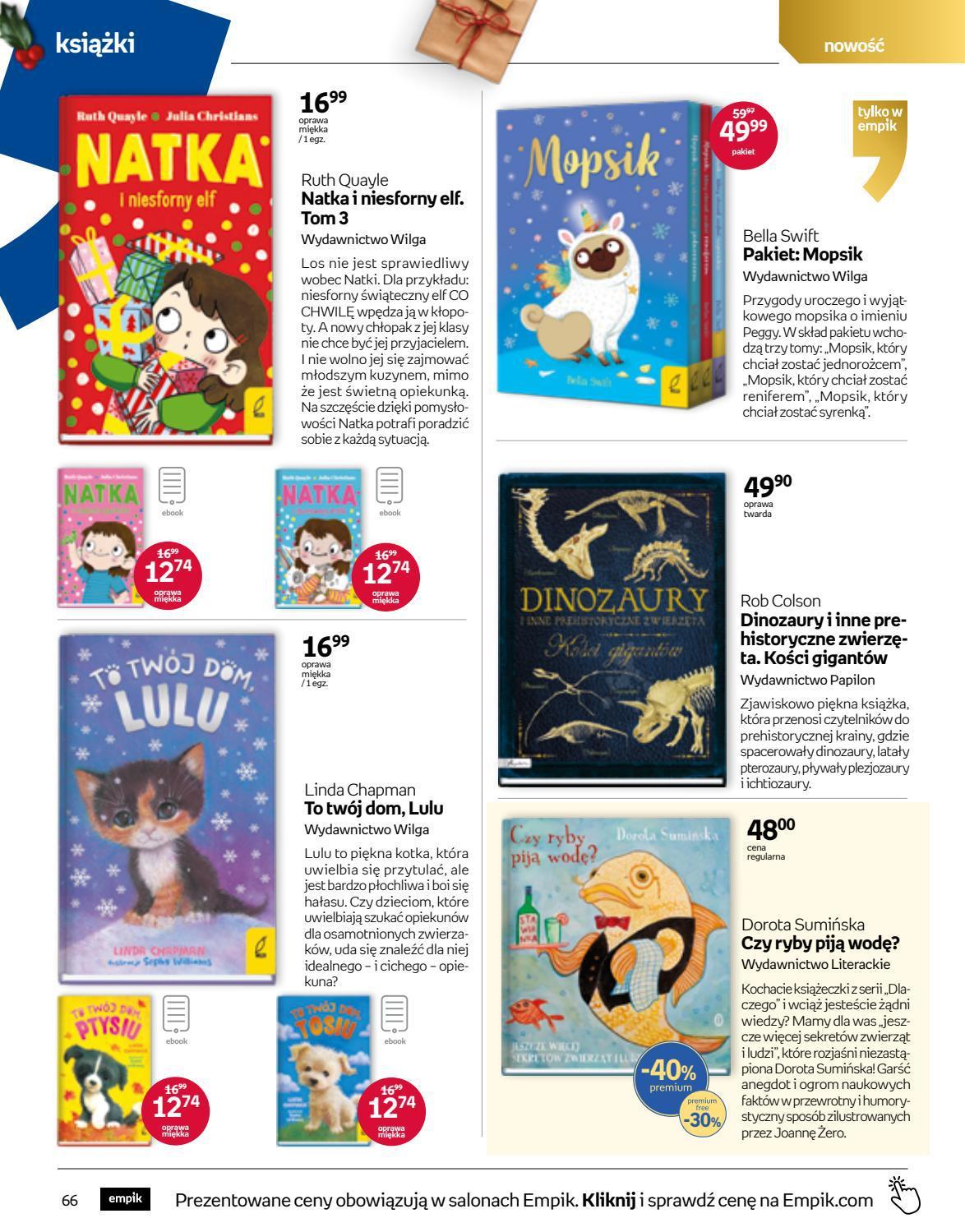 Gazetka promocyjna empik str. 66