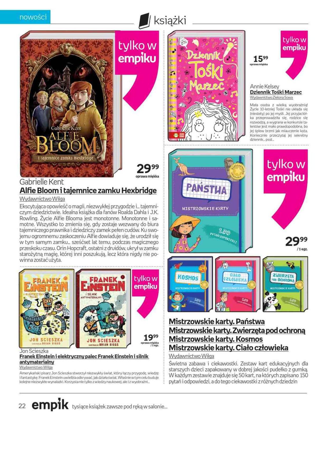 Gazetka promocyjna empik str. 22