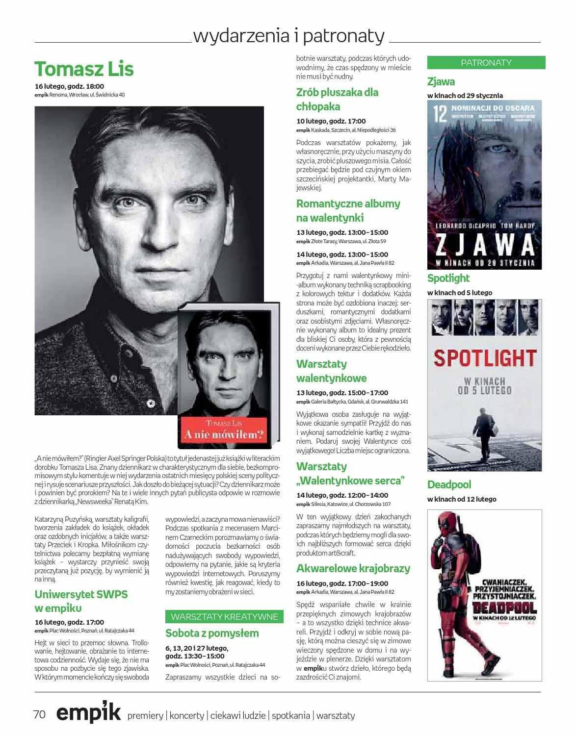 Gazetka promocyjna empik str. 70