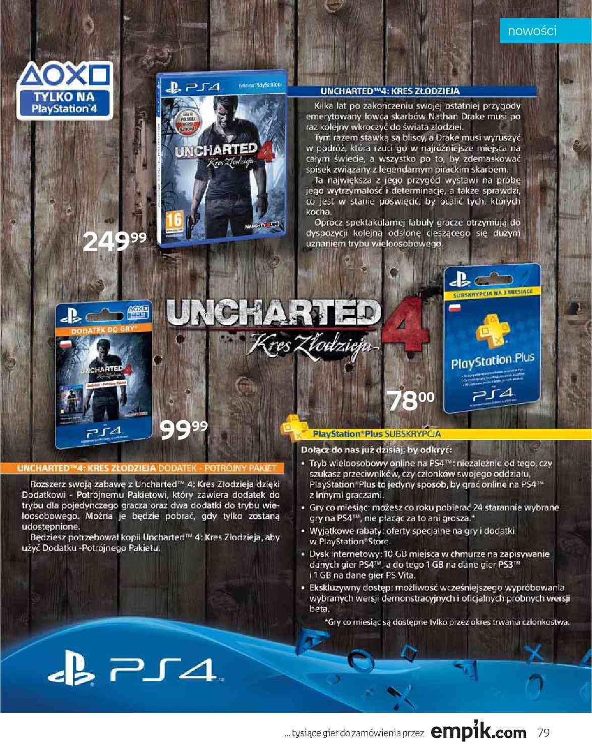 Gazetka promocyjna empik str. 79