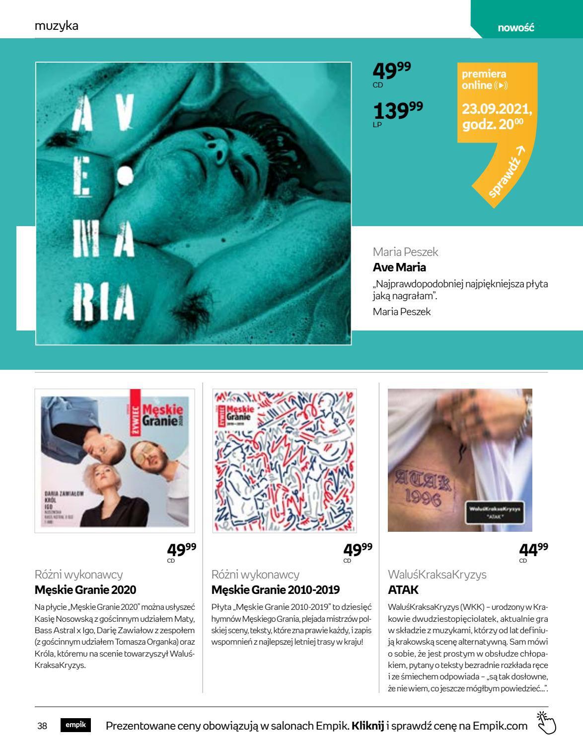 Gazetka promocyjna empik str. 38