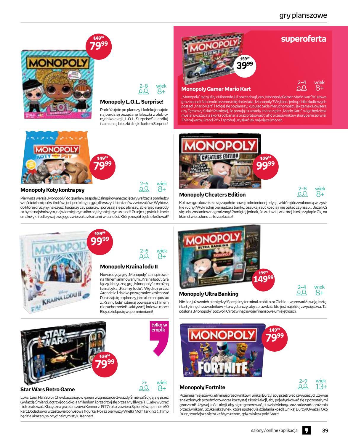 Gazetka promocyjna empik str. 39