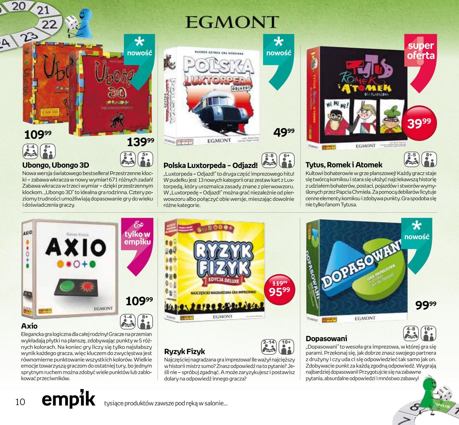 Gazetka promocyjna empik str. 10