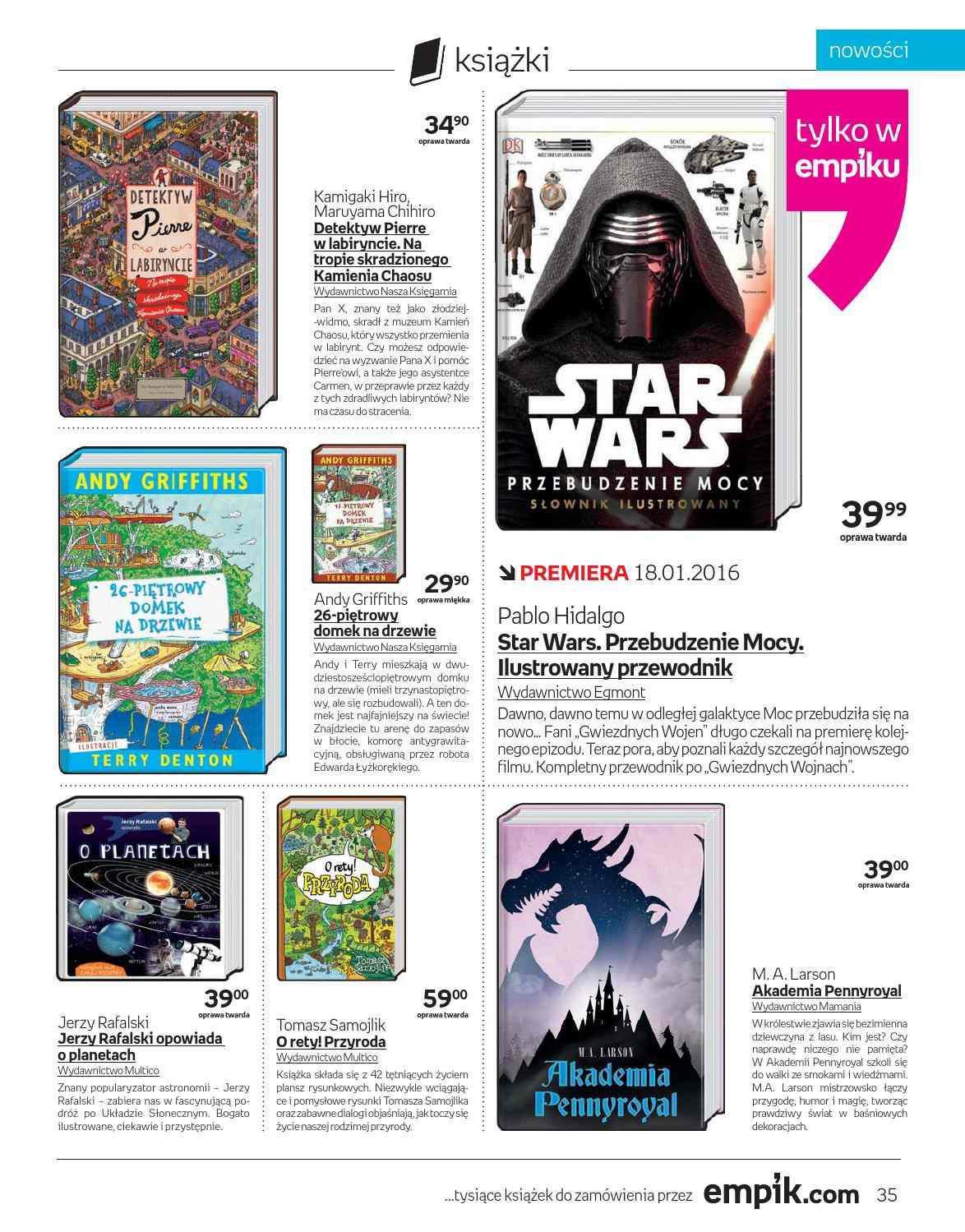 Gazetka promocyjna empik str. 35