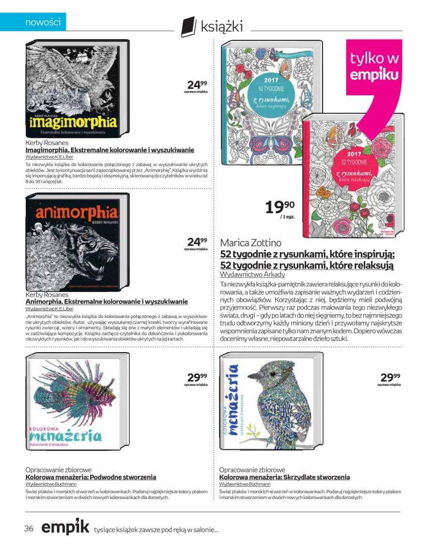 Gazetka promocyjna empik str. 36