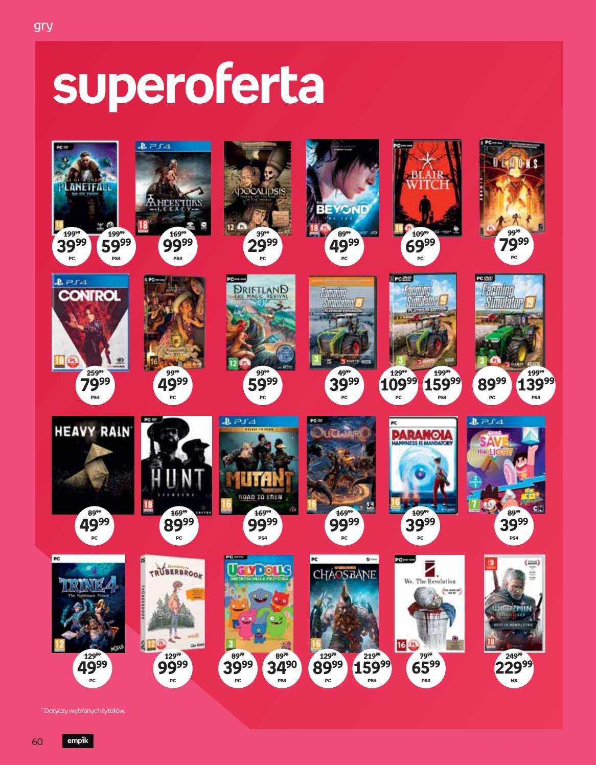 Gazetka promocyjna empik str. 60