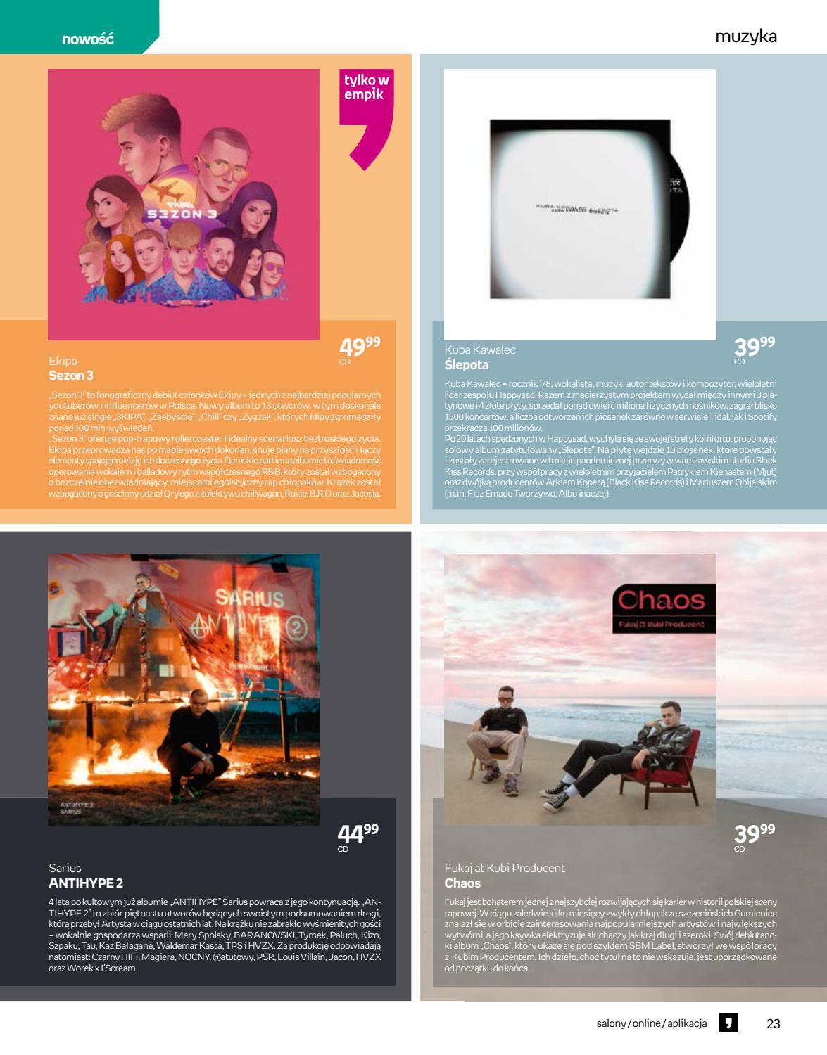 Gazetka promocyjna empik str. 23