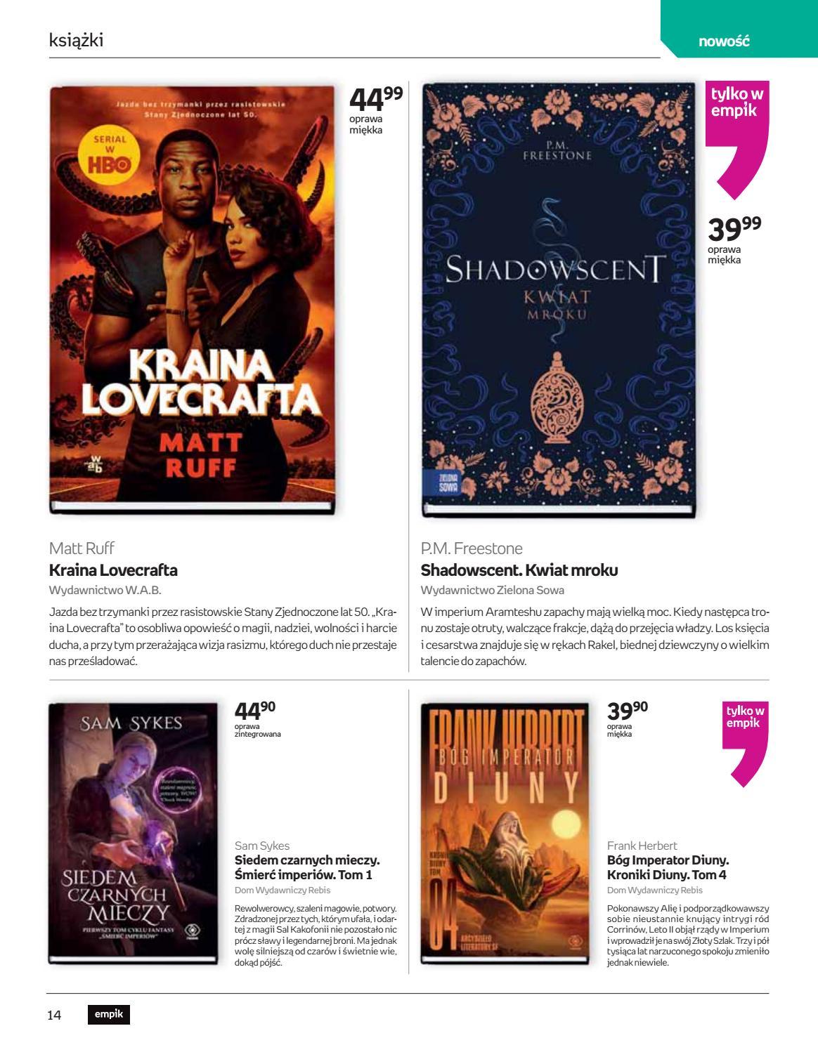 Gazetka promocyjna empik str. 14