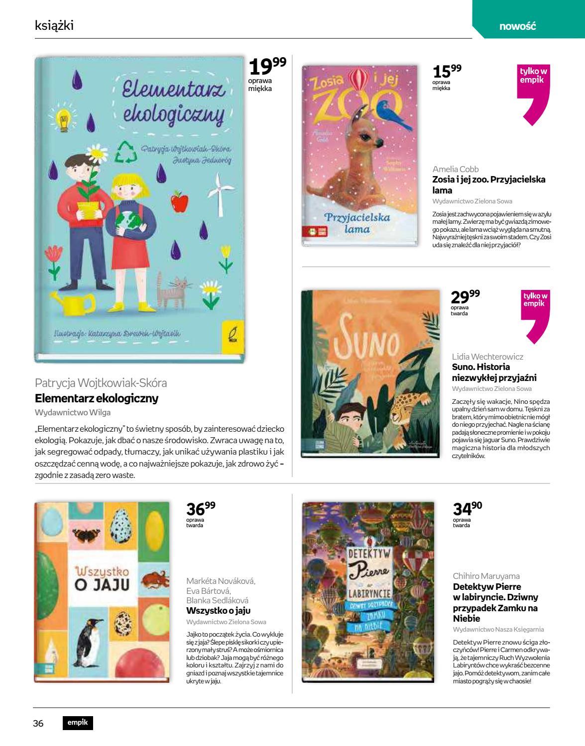 Gazetka promocyjna empik str. 36