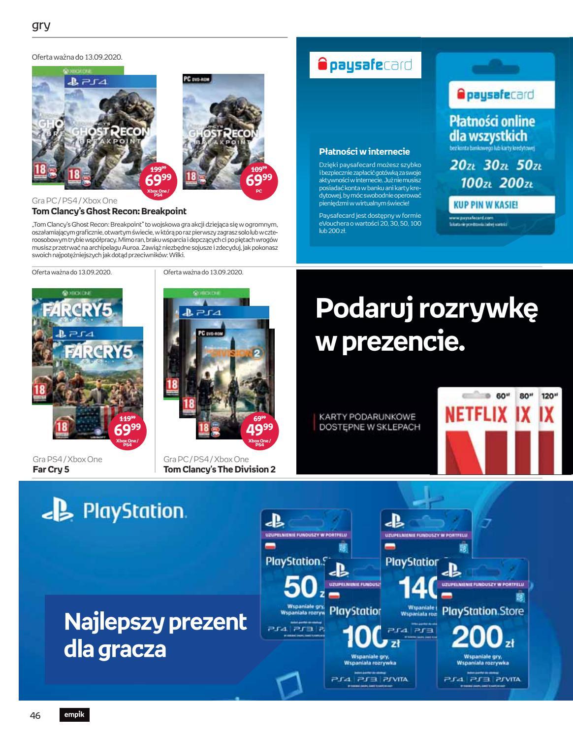 Gazetka promocyjna empik str. 46