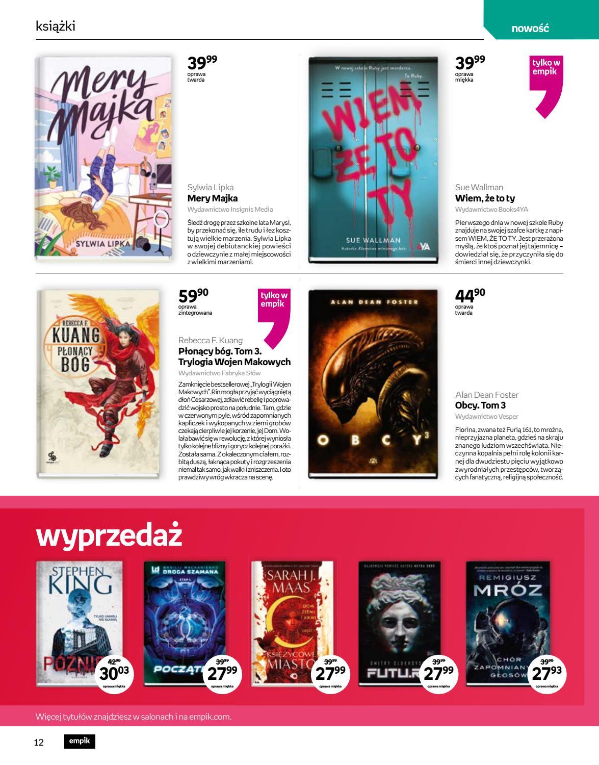 Gazetka promocyjna empik str. 12