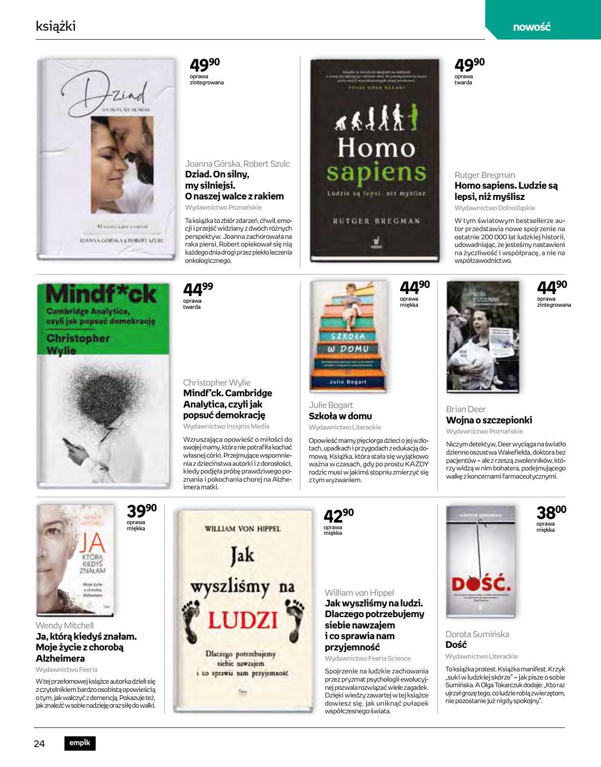 Gazetka promocyjna empik str. 24