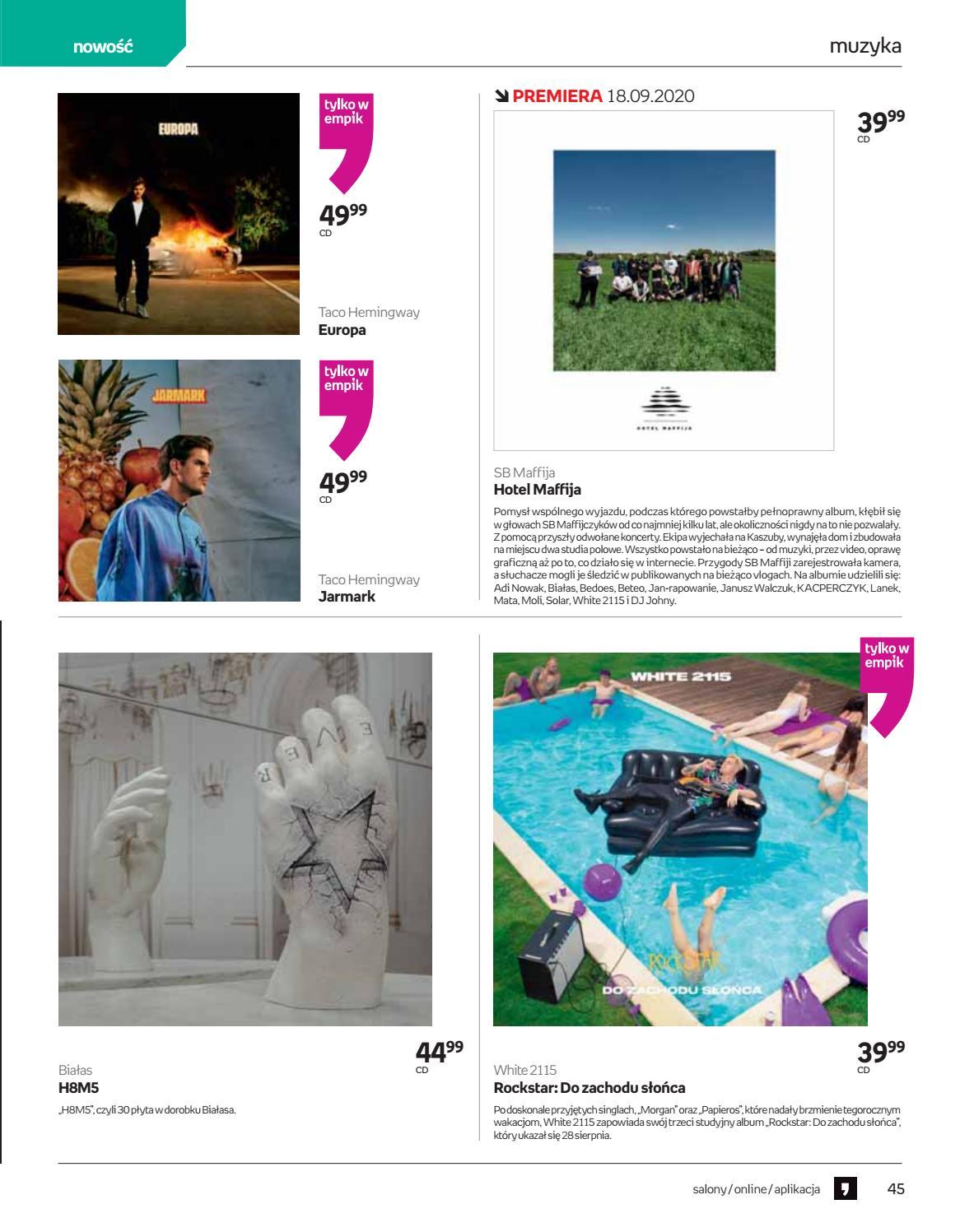 Gazetka promocyjna empik str. 45
