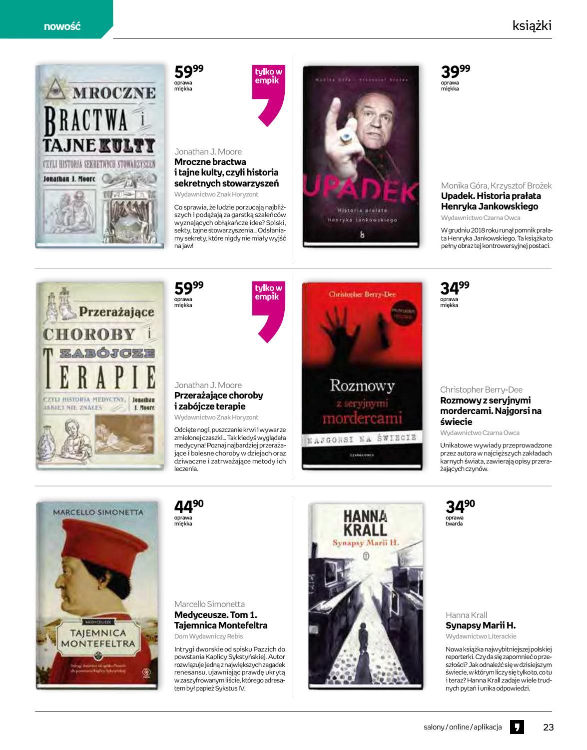 Gazetka promocyjna empik str. 23