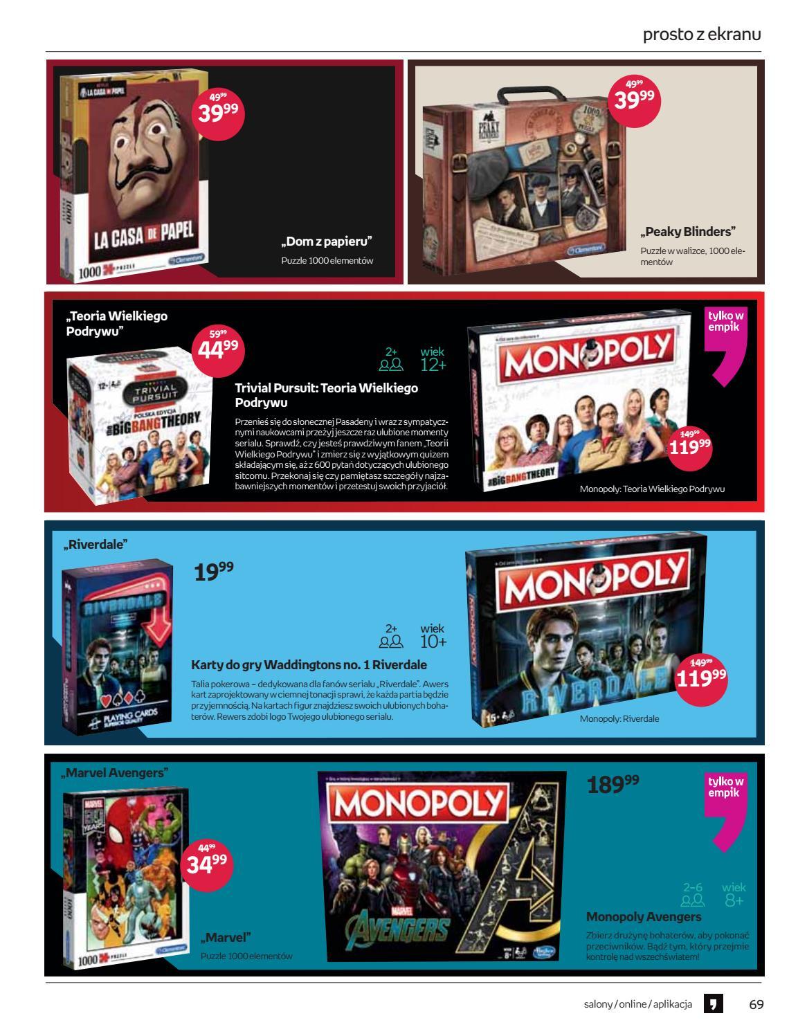 Gazetka promocyjna empik str. 69