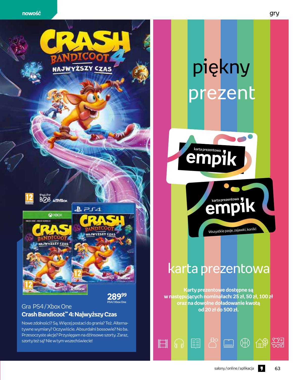 Gazetka promocyjna empik str. 63