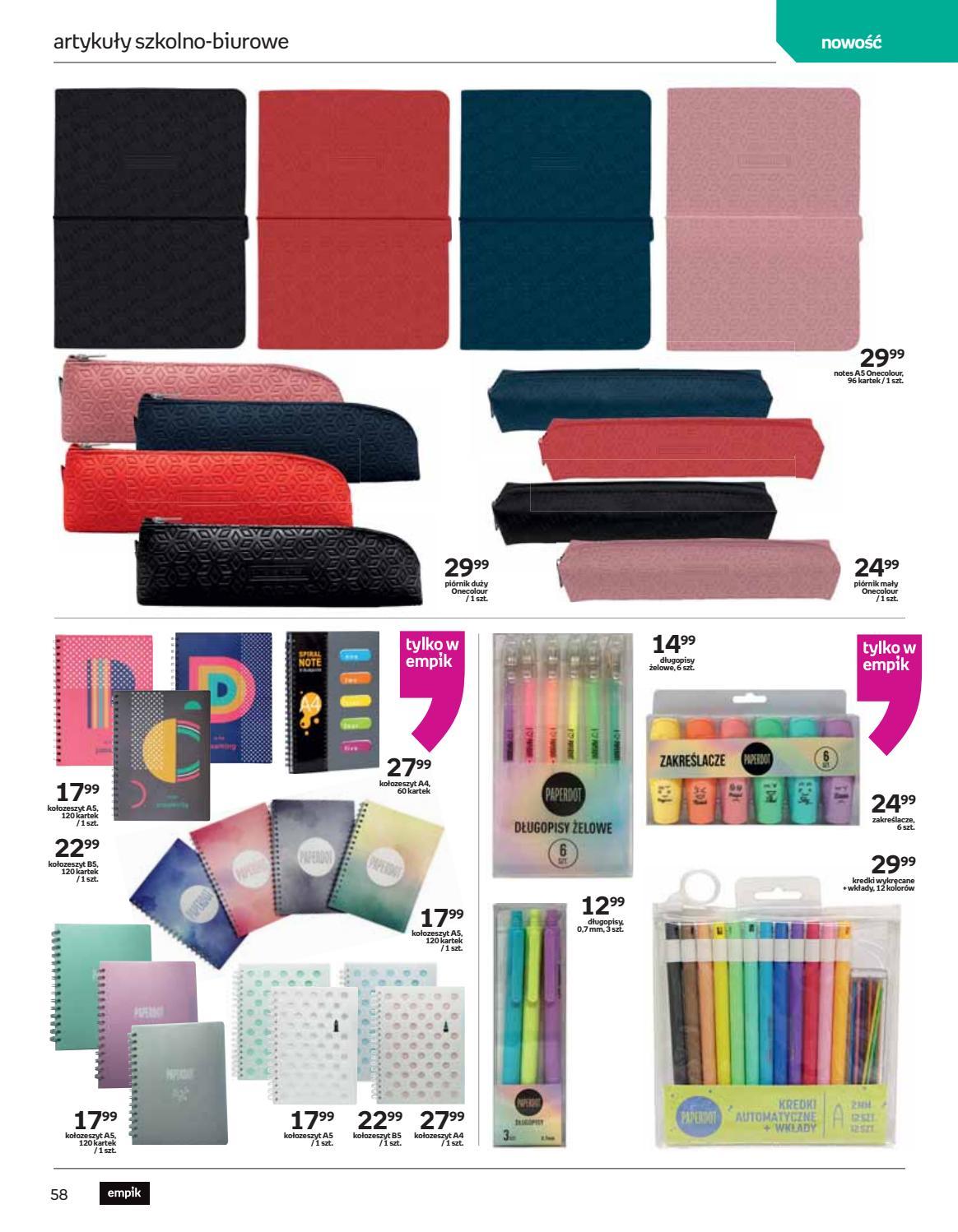 Gazetka promocyjna empik str. 58