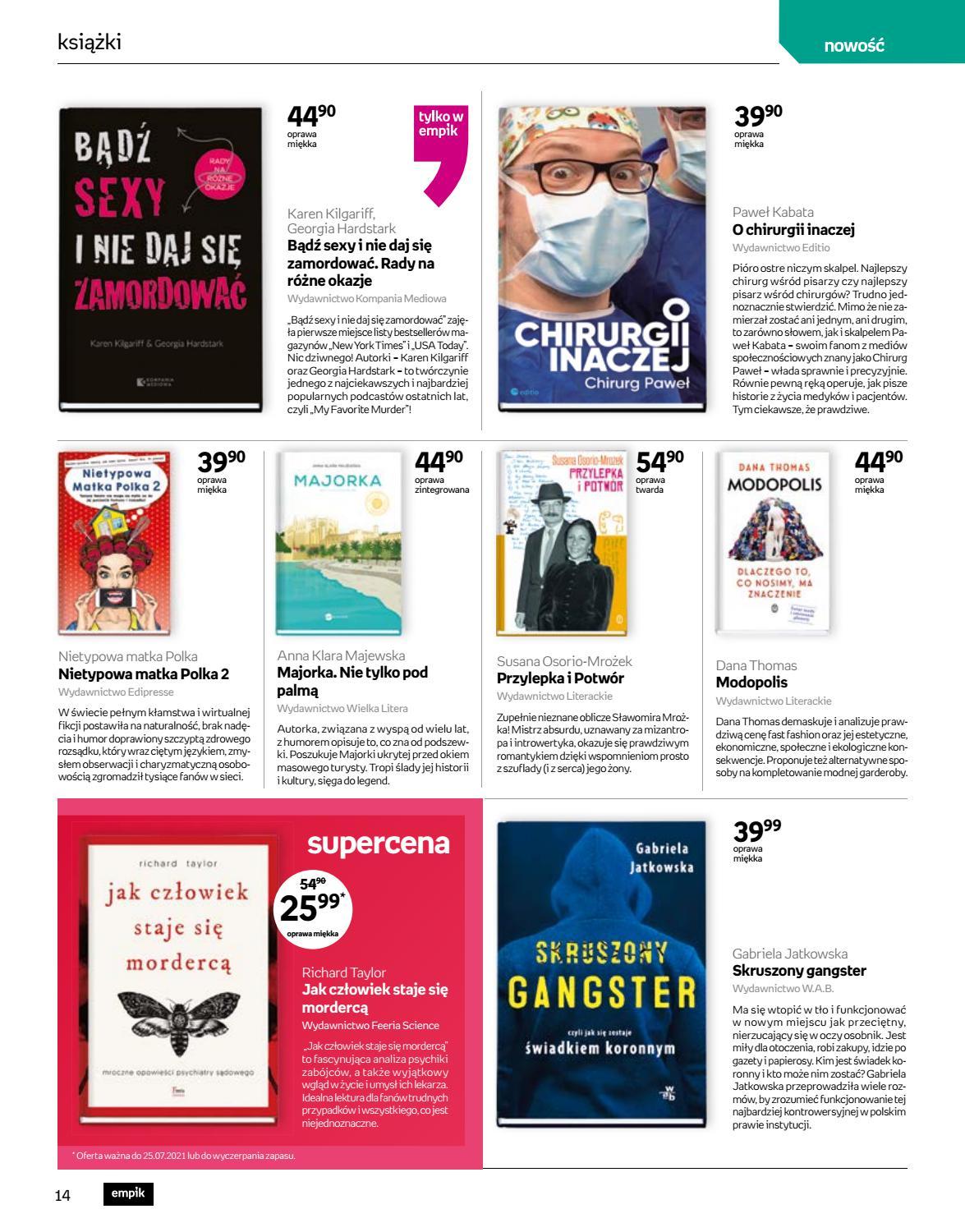 Gazetka promocyjna empik str. 14