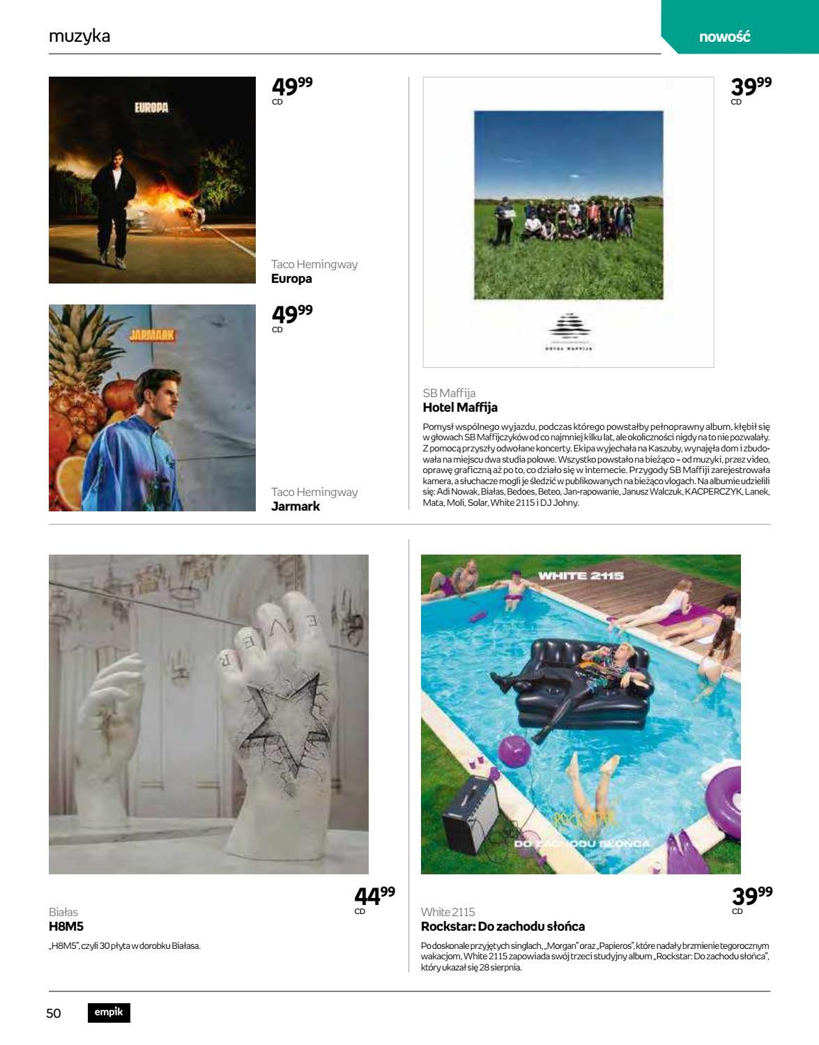 Gazetka promocyjna empik str. 50