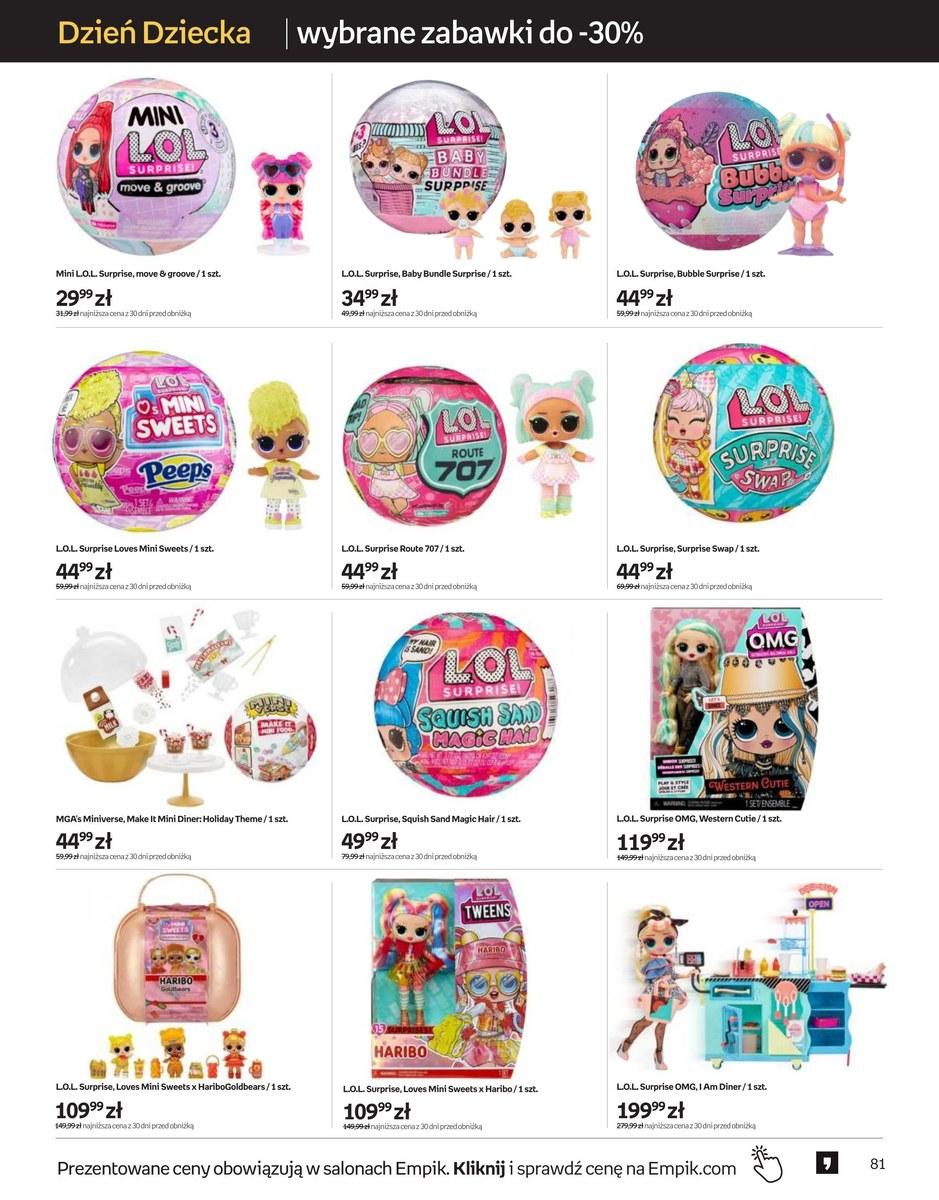 Gazetka promocyjna empik str. 81