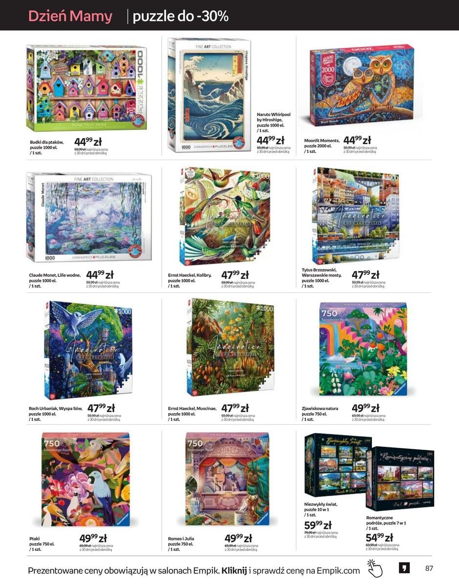 Gazetka promocyjna empik str. 87