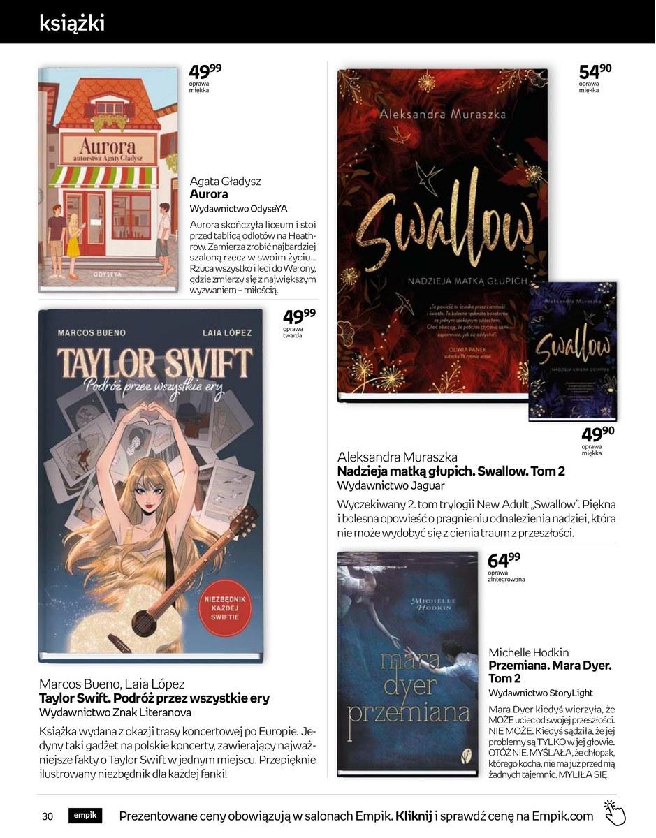 Gazetka promocyjna empik str. 30