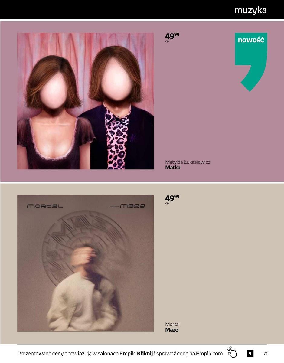 Gazetka promocyjna empik str. 71