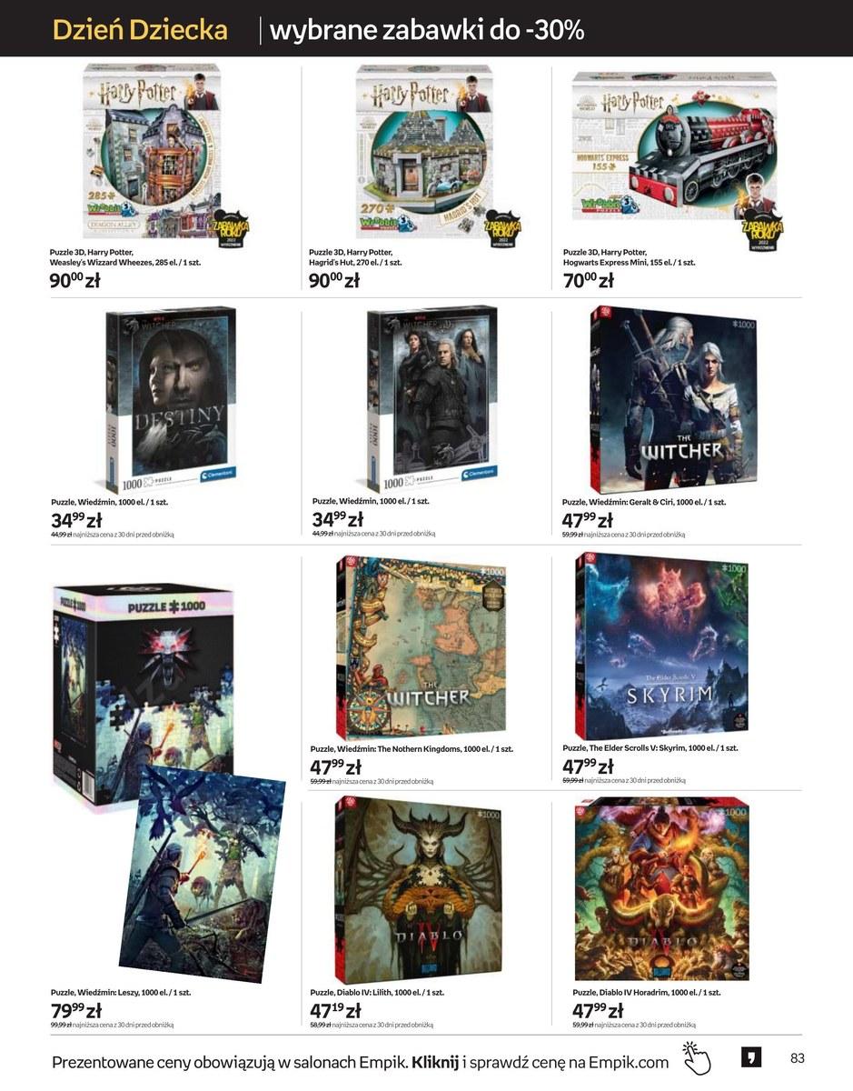 Gazetka promocyjna empik str. 83