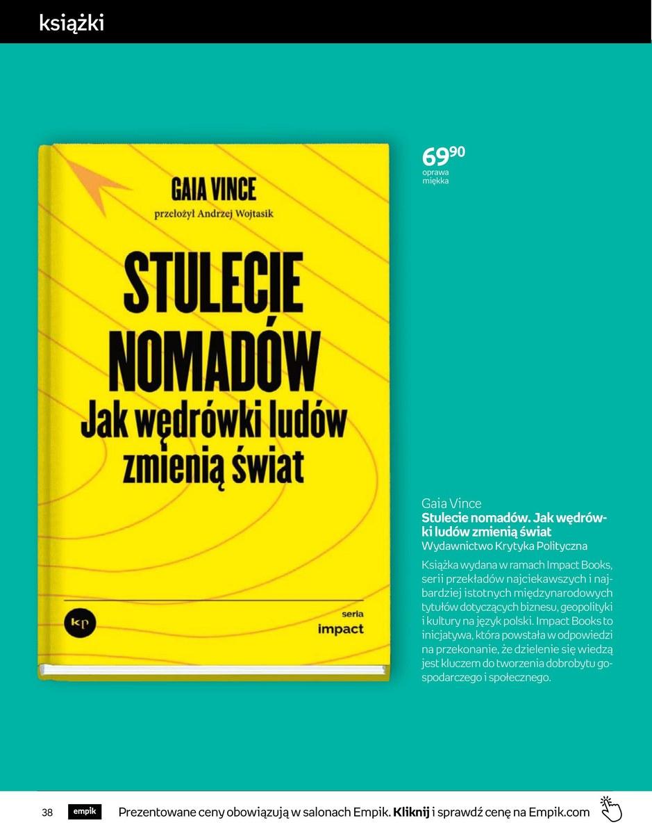 Gazetka promocyjna empik str. 38