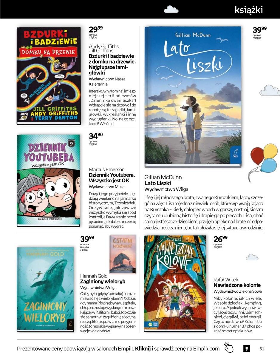 Gazetka promocyjna empik str. 61