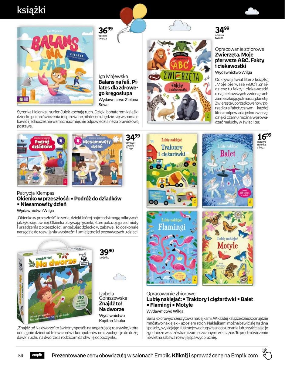 Gazetka promocyjna empik str. 54