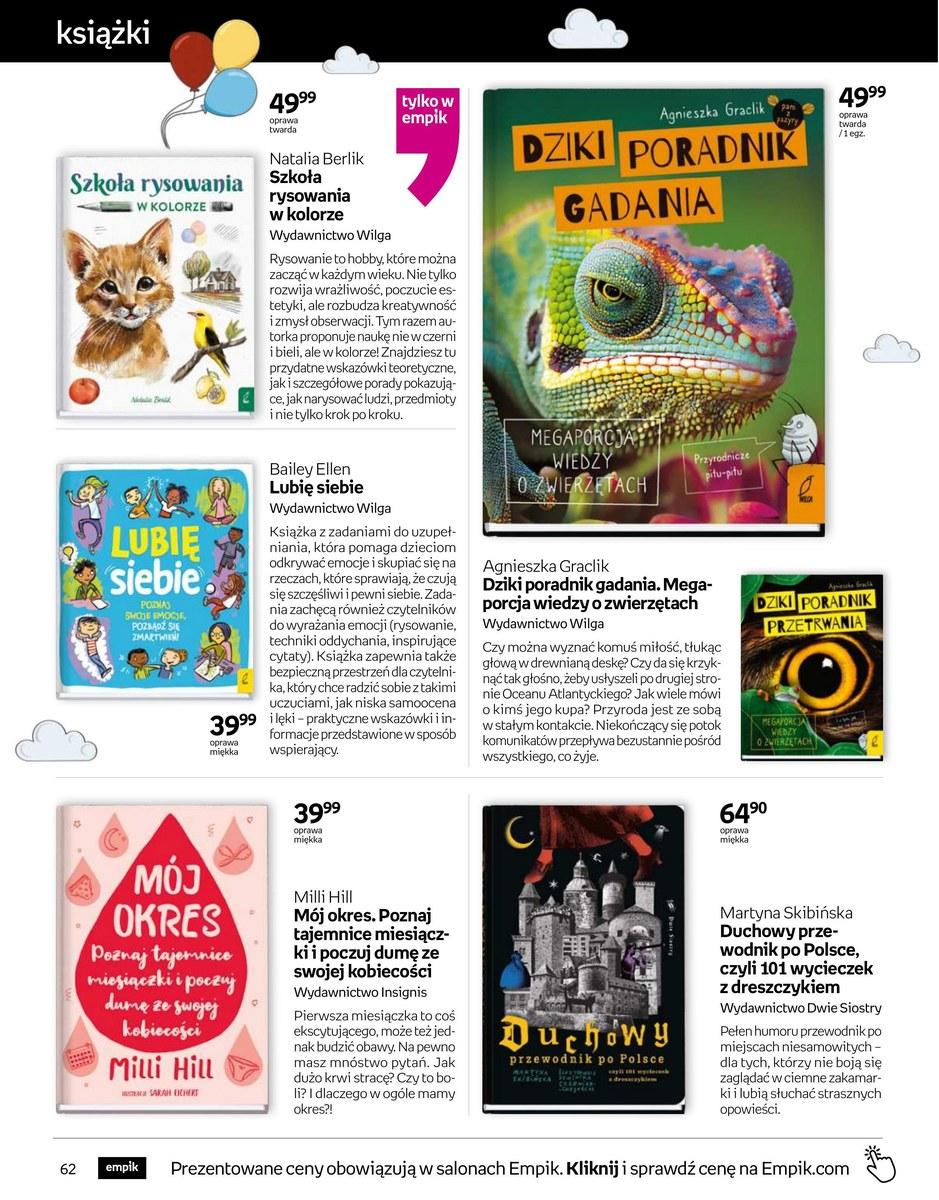Gazetka promocyjna empik str. 62