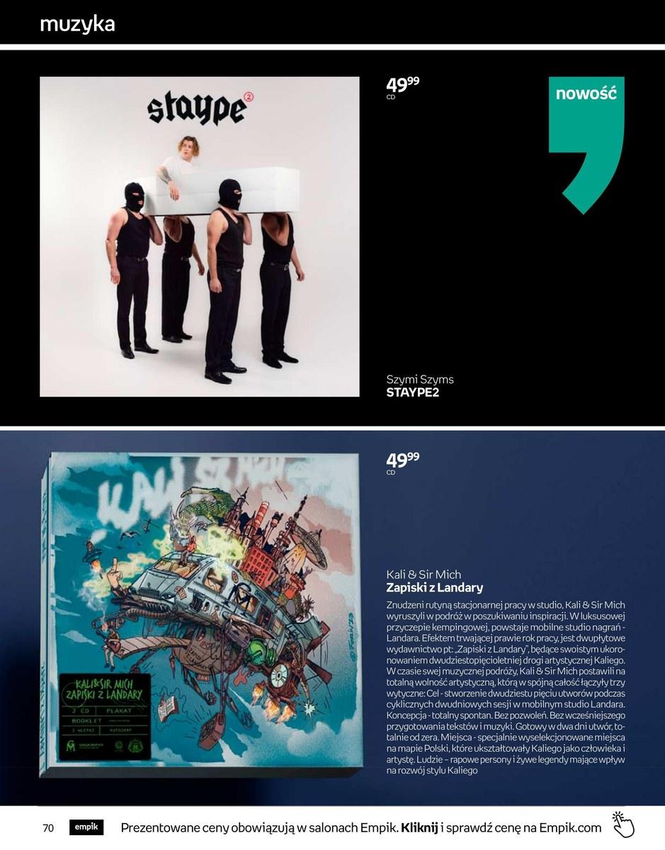 Gazetka promocyjna empik str. 70